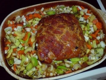 Gepökelter Schinkenkrustenbraten - Rezept - Bild Nr. 12