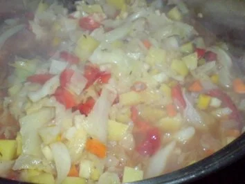 Eintopf: Weißkohl-Gemüsetopf - Rezept - Bild Nr. 5