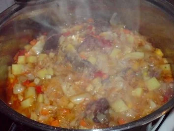 Eintopf: Weißkohl-Gemüsetopf - Rezept - Bild Nr. 6