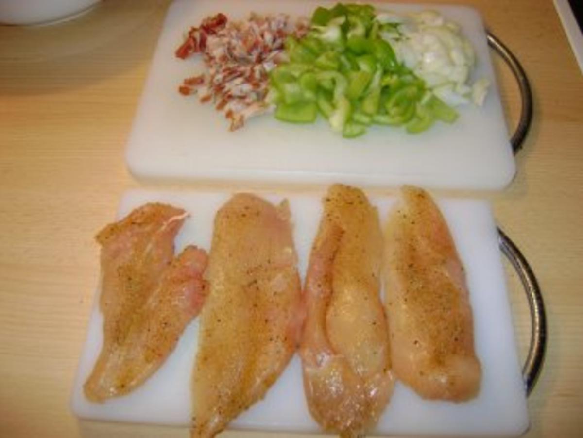 Hühnerschnitzerl mit Paprikagemüse - Rezept - Bild Nr. 2