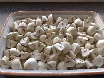 Schnitzeltopf mit Schmelzkäsesoße - Rezept