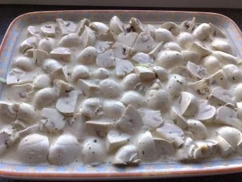 Schnitzeltopf mit Schmelzkäsesoße - Rezept - Bild Nr. 2