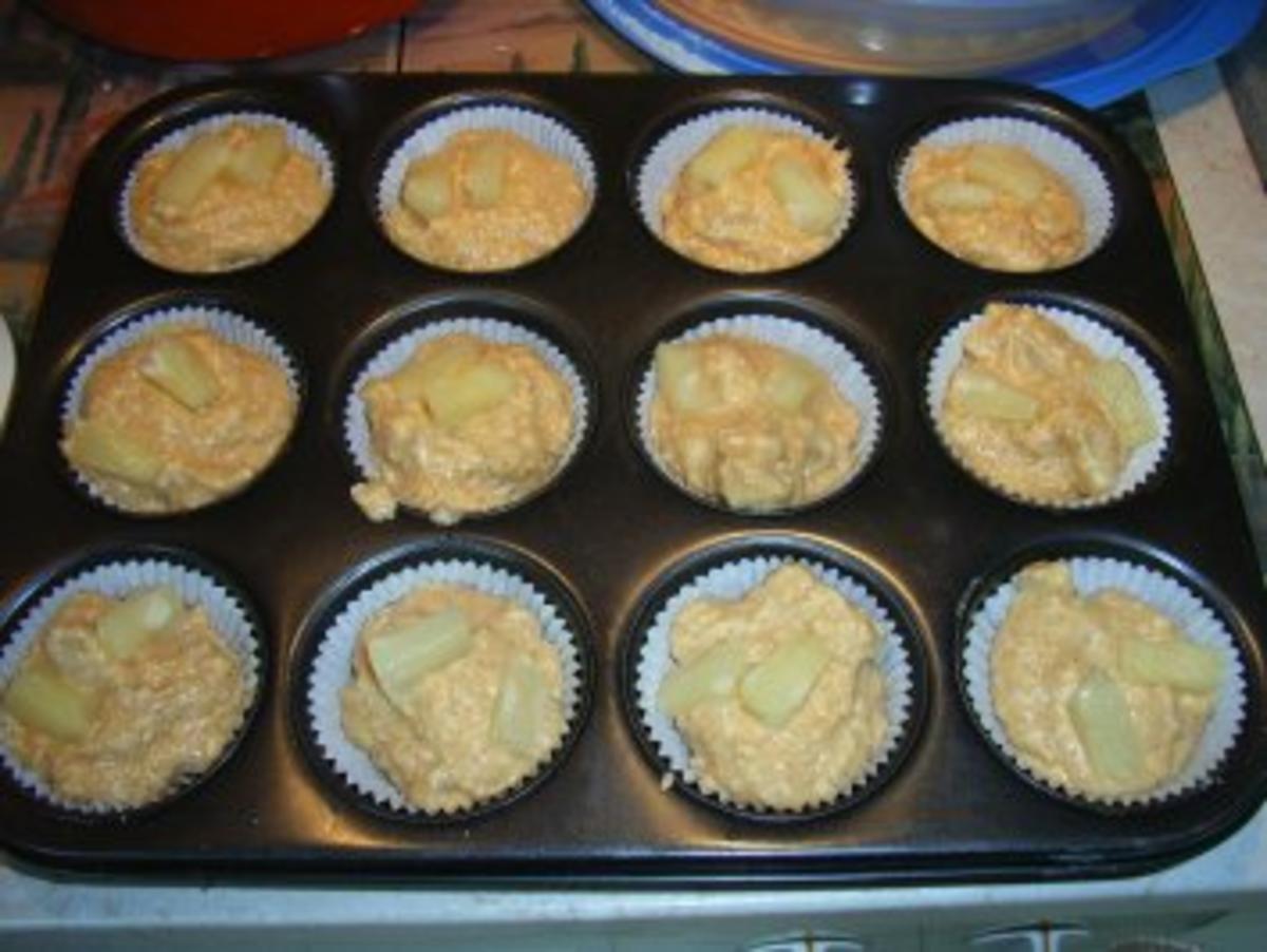 Muffins: Ananas-Kokos-Törtchen - Rezept - Bild Nr. 6