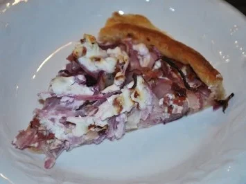 Ziegenkäse-Zwiebel-Tarte - Rezept - Bild Nr. 2