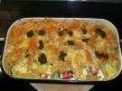 Nudelauflauf mit Gemüse und Basilikum - Rezept