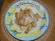 Putenfiletmedaillons in einer Weißweinsahnesauce mit Champignons - Rezept
