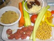 Couscous mit Gemüse und Lammklößchen - Rezept