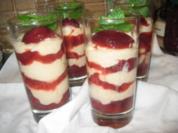 Dessert: Ein Jahr Kochbar!!! Ein Dessert für meine Freunde!!! Viele Gläser...:-))) - Rezept