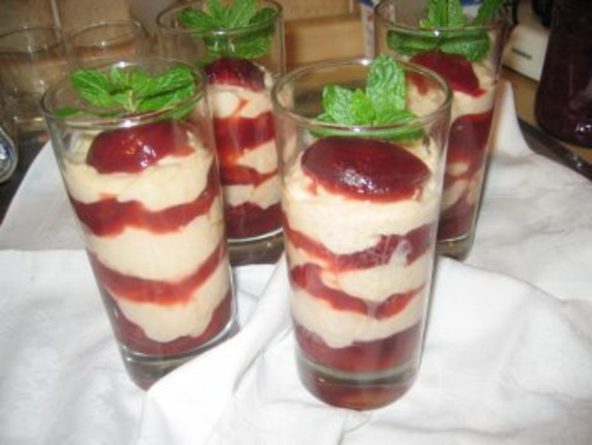 Dessert: Ein Jahr Kochbar!!! Ein Dessert für meine Freunde!!! Viele Gläser...:-))) - Rezept - Bild Nr. 2