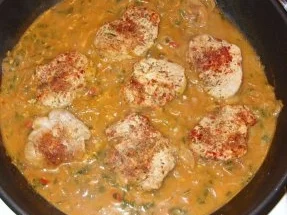 Rezept: Filetmedaillons mit Karottengemüse und Süßkartoffelbrei Bild Nr. 5 Filetmedaillons mit Karottengemüse und Süßkartoffelbrei - Rezept - Bild Nr. 5