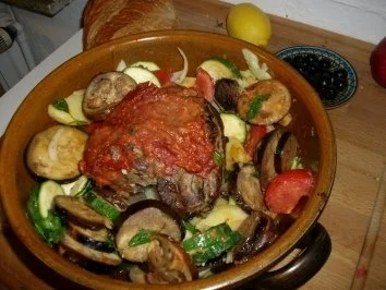 Lammkeule mit Joghurtkruste - Rezept