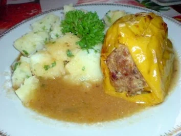 Gefüllter Paprika - Rezept - Bild Nr. 2