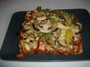 Bunte Pizza - Rezept