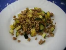 Zucchini- Hackfleisch-Pfanne - Rezept