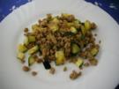 Zucchini- Hackfleisch-Pfanne - Rezept