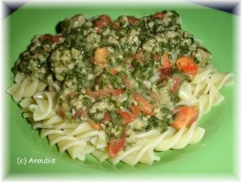 Hackfleischgericht - Spinat-Hack - Rezept