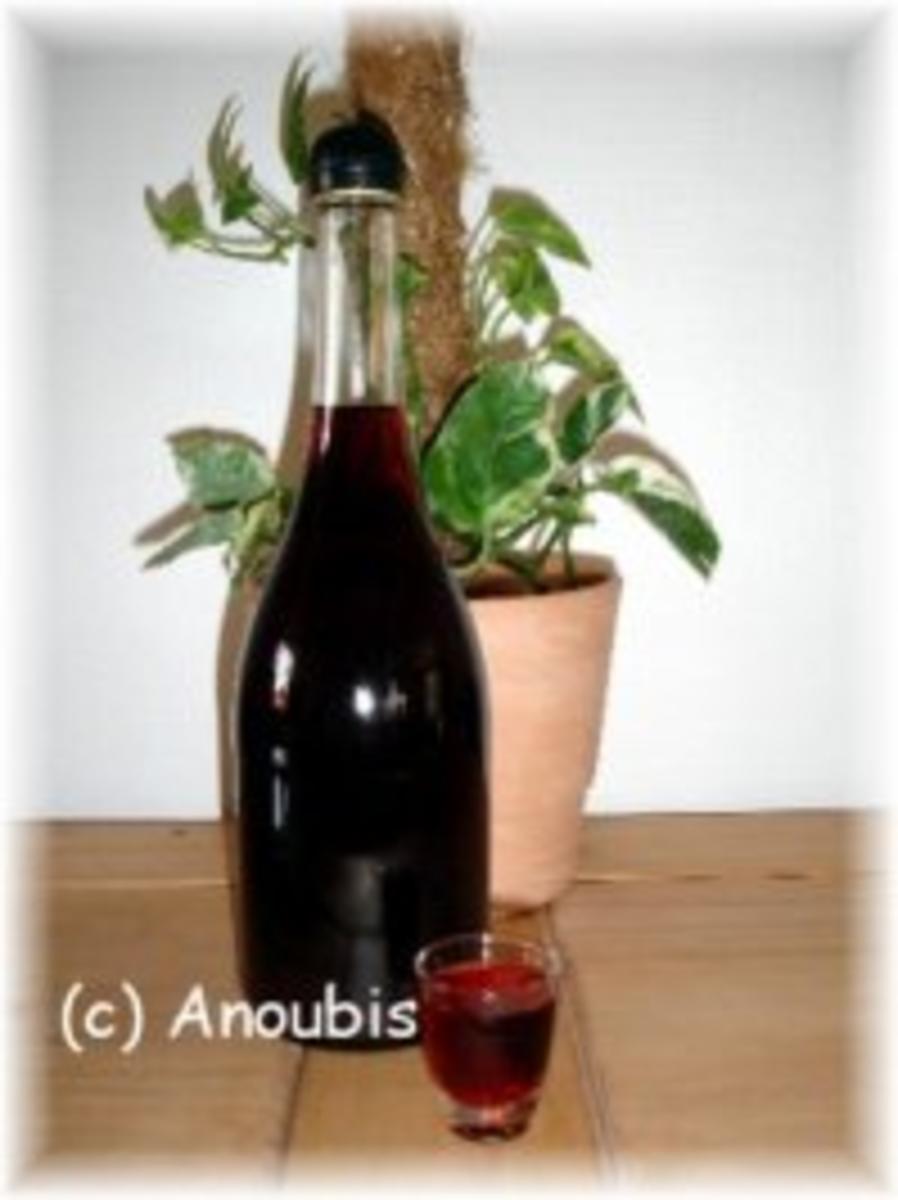 Angesetzter - Himbeerlikör - Rezept von Anoubis
