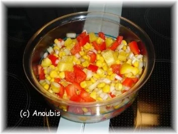 Rezept: Salat - Mais-Paprika-Salat Salat - Mais-Paprika-Salat - Rezept