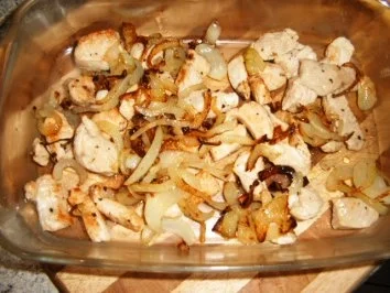 Rezept: Puten-Champignons-Käse-Pfanne Bild Nr. 9 Puten-Champignons-Käse-Pfanne - Rezept - Bild Nr. 9