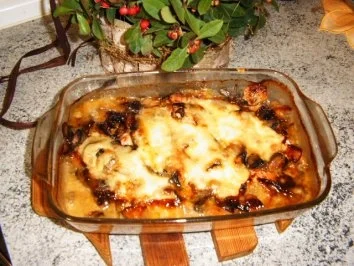 Rezept: Puten-Champignons-Käse-Pfanne Bild Nr. 12 Puten-Champignons-Käse-Pfanne - Rezept - Bild Nr. 12