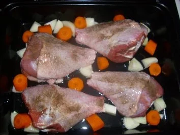 Putenunterkeule mit Honig - Rezept - Bild Nr. 2