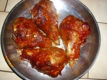 Putenunterkeule mit Honig - Rezept - Bild Nr. 9