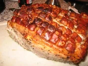 Krustenbraten aus dem Römertopf - Rezept