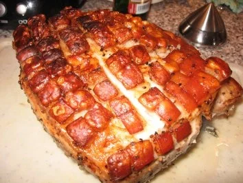 Krustenbraten aus dem Römertopf - Rezept - Bild Nr. 3