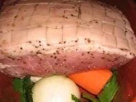 Krustenbraten aus dem Römertopf - Rezept - Bild Nr. 5