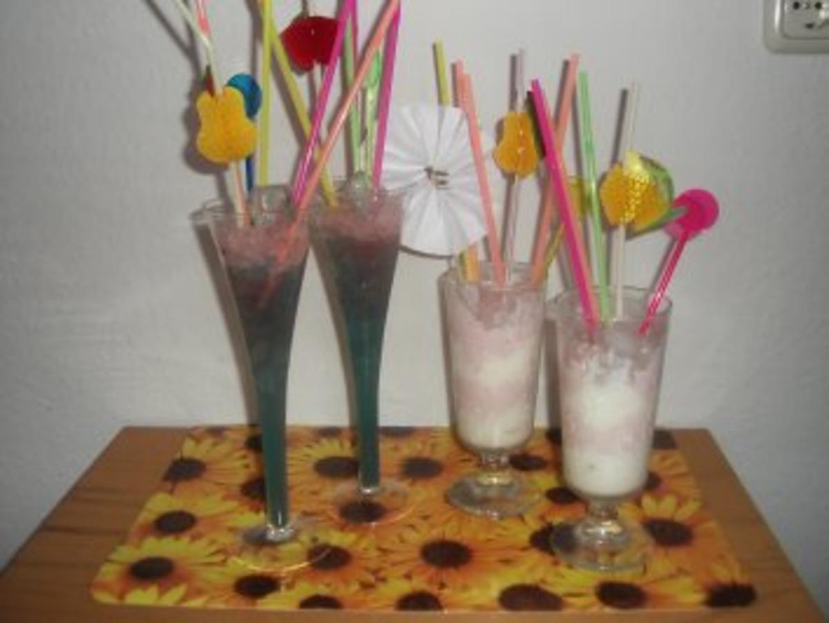 Gestreifter Eis-Cocktail - Rezept - Bild Nr. 4