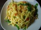 Scharfe Tagliatelle mit Garnelen - Rezept