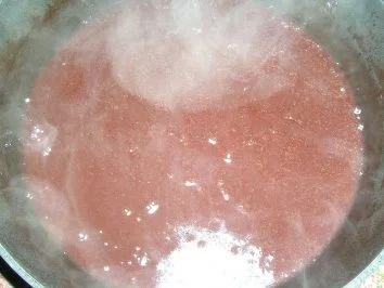 Rotweinsauerbraten mit Hagebuttenknödeln und geschmortem Wirsing (Fotos) - Rezept - Bild Nr. 15