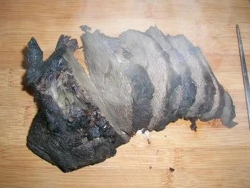 Rotweinsauerbraten mit Hagebuttenknödeln und geschmortem Wirsing (Fotos) - Rezept - Bild Nr. 18