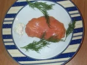 Lachsroulade gefüllt mit Avocado- Orangenmeerrettichcreme - Rezept