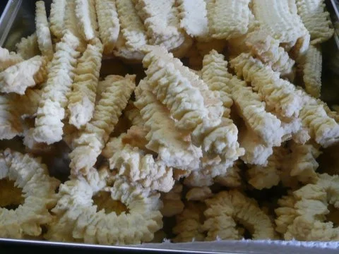 Mandelspritzgebäck - Rezept