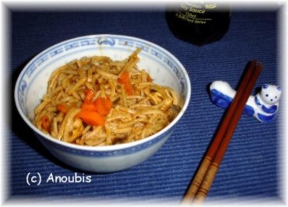 Geflügelgericht - Asia-Nudeln - Rezept
