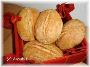 Brot/Brötchen - Baguette-Brötchen - Rezept