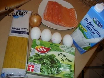 Rezept: Spaghetti-Lachs-Torte Bild Nr. 2 Spaghetti-Lachs-Torte - Rezept - Bild Nr. 2