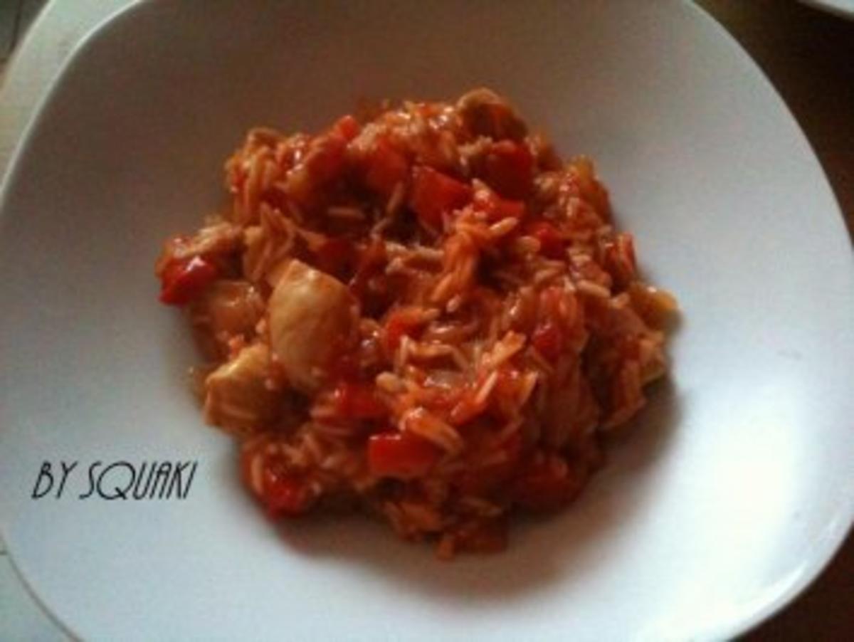 Serbisches Puten-Reisfleisch - Rezept