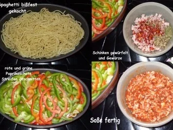 SpaghettI-Gemüse-Auflauf - Rezept - Bild Nr. 3