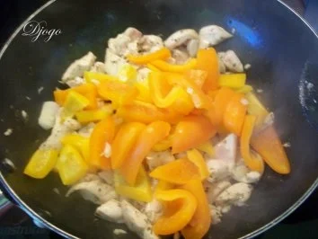 Reis - Paprika - Hähnchen Pfanne - Rezept - Bild Nr. 4