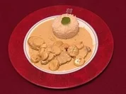 Bibi di Bananacurry mit Reis (Susen Tiedtke) - Rezept