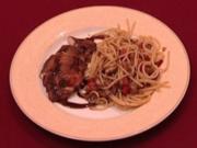 Spaghetti con filetto di Pollo Mr. Oh's Main Mix - Rezept