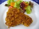 Putenschnitzel mit Cornflakes-Panade - Rezept