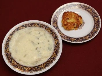 Buttermilchbohnensuppe ohne Buttermilch (Bert Wollersheim) - Rezept