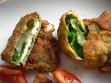 Rezept: Mangold-Mozzarella-Päckchen Mangold-Mozzarella-Päckchen - Rezept