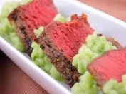 Ochsenlende mit Bärlauchrisotto - Rezept