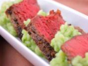 Ochsenlende mit Bärlauchrisotto - Rezept