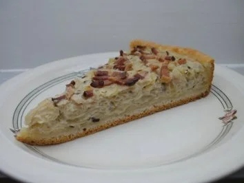 Zwiebelkuchen.......und die ganze Verwandschaft kommt - Rezept