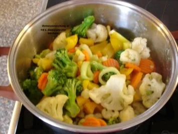 Gemüse im Mürbteigbett - Rezept - Bild Nr. 2